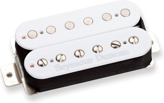 Seymour Duncan SH-6b Distortion Humbucker Bridge White Gitaarelement
