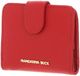 MANDARINA DUCK Leren kaarthoes Mellow Leather Card Case Diva rood