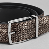 Lureaux Serpento Grey (Riem) - PRE-ORDER Nette Riemen Voor Heren