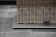 AVH-Collectie Bilbao hoek dining loungeset 4-delig grijs verstelbare tafel