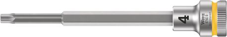 Wera 8740 B Zyklop douille avec entraînement 3/8", avec zone de profil extra-fine, 4 x 107 mm - 05003050001