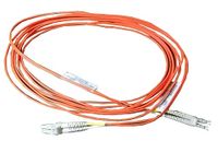 DELL 470-AAYU InfiniBand en Glasvezelkabel 5 m LC Oranje, Wit