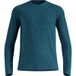 Odlo Essential Seamless Hardloopshirt Heren - petrolblauw, Maat L