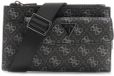 GUESS Milano Flat Bumbag Dark Black Zwart
