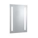 Searchlight Miroirs de salle de bain - miroir avec éclairage - 50 x 70 cm - 5W LED inclus - IP44 - argenté
