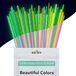 100 pièces, 2,5 mm PCL, filament d'imprimante 3D fluorescent, 10 couleurs
