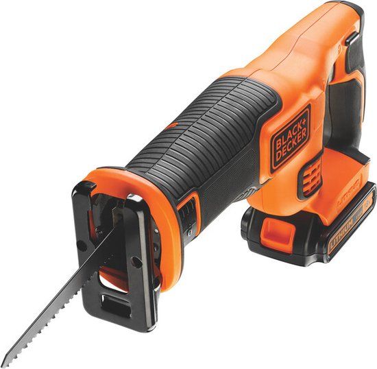 BLACK+DECKER 18V reciprozaag - 1x4.0Ah 1A lader