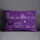 Questo Casa Decoratieve kussenhoes, kussensloop, sierkussensloop, woondecoratie, voor bank, koffiehof, grootte: 35x50 cm - Ontworpen en geproduceerd in de Türkiye