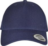 Flexfit - YP CLASSICS 5PANEL PREMIUM CURVED VISOR SNAPBACK CAP navy one size Snapback Pet - Blauw