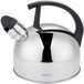 Kinghoff Traditionele Waterketel – Fluitketel – RVS, Zilver, 1.5L