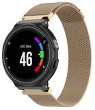 By Qubix - Milanese bandje - Small - Vintage goud - Geschikt voor Garmin Approach S20