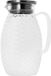 Krumble Karaf met filter, handvat en deksel - Schubbenpatroon - Glas en aluminium - 1,5 liter