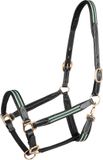 Waldhausen Oxford Leren Halster Zwart/Groen