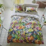 Bedrukt DESIGNERS GUILD - Glynde Coral Dekbedovertrek Katoen Perkal 140x200 cm