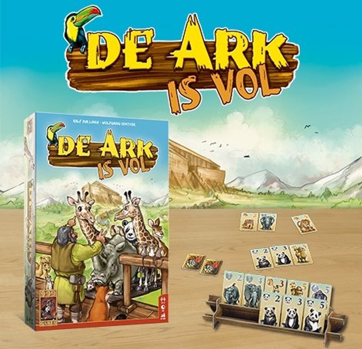 999 Games De ark is vol Bordspel
