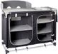 Brunner Azabache CTW Square HWT Campingkeuken 110 x 48 x 90/118 cm Zwart