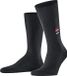 FALKE Airport Santa Chimney Heren Sokken Zwart Maat 41-42