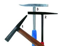 Icebikhamer HZ steel hout