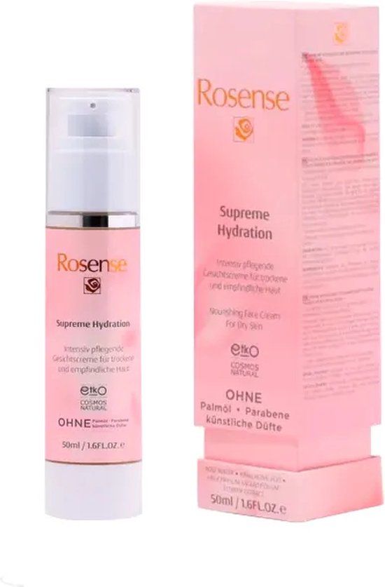 Rosense Supreme Hydration Gezichtscrème voor droge en gevoelige huid 50 ml