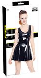 Black Level Vinyl Jurk Zwart M