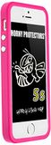 Horny Protectors iP5s-2003 Bumper TPU beschermhoes voor Apple iPhone 5S roze