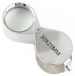 Loupe pliable - Grossissement 30x - Acier inoxydable - Pliable pour pièces de monnaie et bijoux