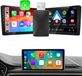 X-PART CarPlay USB-adapter voor draadloze CarPlay, compatibel met Android Auto en iPhone (iOS)