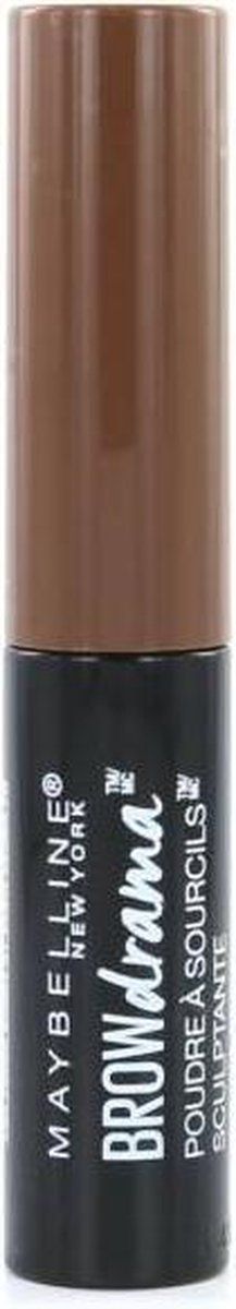 Maybelline Brow Drama Shaping Chalk Powder - 130 Deep Brown