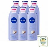 Nivea 6 x Smooth Body Milk - Sheaboter - 250 ml