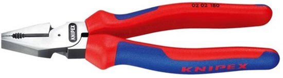 KNIPEX KKnipex kracht-combinatietang - 180 mm - kop gepolijst - 02 02 180