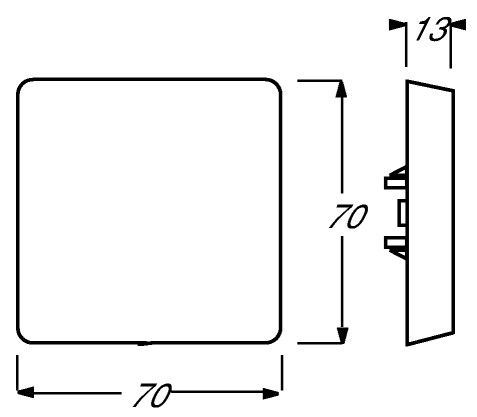 Busch-Jaeger 2106-32 Veiligheidsplaatjes voor stopcontacten wit