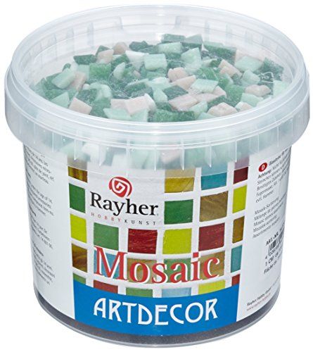RAYHER Glasmozaiek | Groen | 1 kg