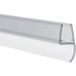 Rehau Raccord central en plastique avec lèvre latérale pour épaisseur de verre 6 - 8 mm, 2000 mm