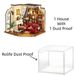 DIY-Miniatuur Poppenhuis: Cathrines Woonkamer - Model RBTDG17X - Kit en bois