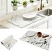 Tapis de cuisine pliable en terre de diatomées - Tapis d'égouttage à séchage rapide pour cuisine et salle de bain