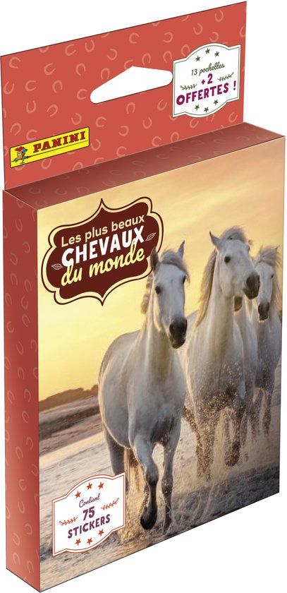 Panini Paarden 2023 - Blister 13 zakken + 2 aangeboden