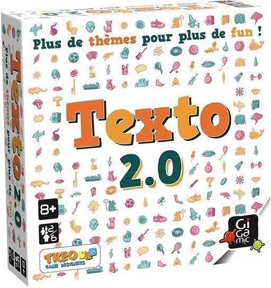 Texto Gigamic Tekst 2.0 - Bordspel - Partyspel - 2-6 spelers - 8+ jaar