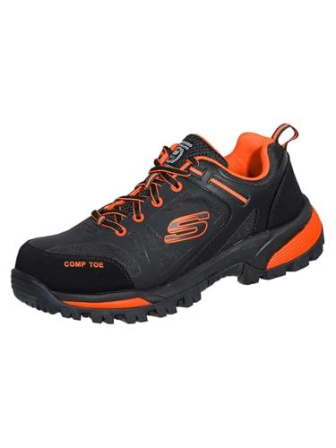 Skechers Heren GATLON - STRIGAX H Werkschoen 200188EC BKOR Zwart/Oranje