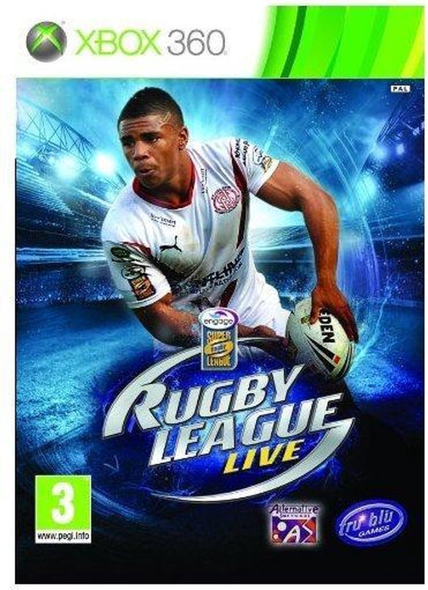 Tru Blu Games Rugby League Live Xbox 360