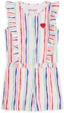 4PRESIDENT Meisjes jurk - Stripes Aop - Maat 164