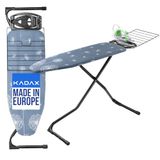 KADAX Strijkplank met uittrekbaar vak, 120 x 42 cm, donkerblauw