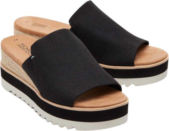 TOMS Shoes DIANA MULE - Zwarte dames slippers - Maat 37