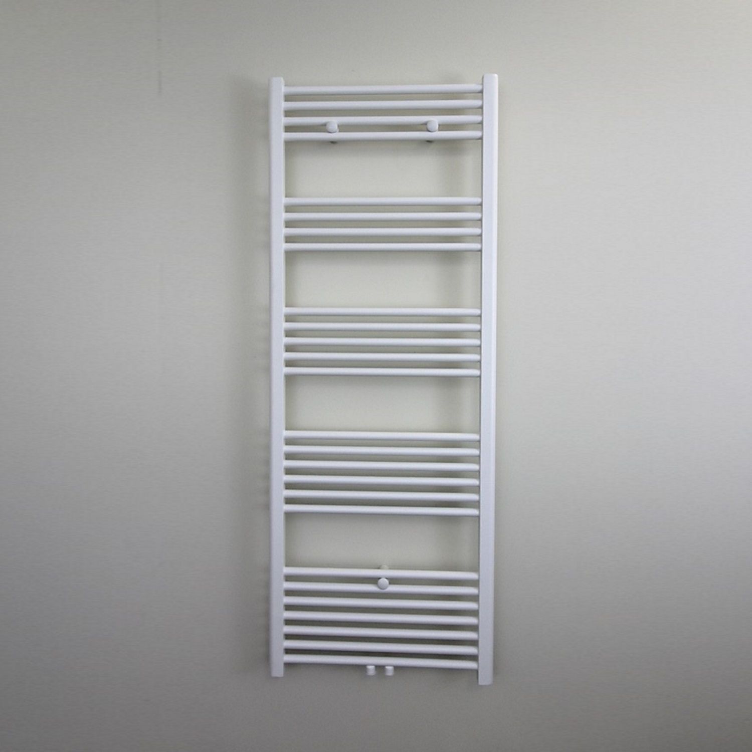 Boss & Wessing Designradiator Nile Gobi 160x60 cm Geborsteld Mat Wit Midden-onderaansluiting