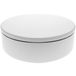 PrimeMatik - Elektrische draaibare sokkel, 20 cm, draaibaar platform, wit