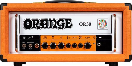 Orange OR30 Head - 30W Tube Guitar Amplifier Head - English Manual