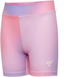 Hummel Meisjesbroek Gradient Gym Short Roze/Paars Polyester 6 jaar