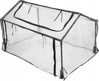 ECI FLO PVC Kweekkas 60x120x80 cm Transparant/Zwart