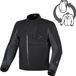 Macna Corvit waterdichte motorfiets textieljas - Zwart - S