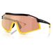 EA7 Luxottica 0q74006 Sonnenbrille Transparent Dunkelbraun Spiegel Tangerine/CAT2 Herren