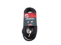 Stagg SGC10PL DL Pro-Series 10m Angled Jack Instrumentkabel - Zwart